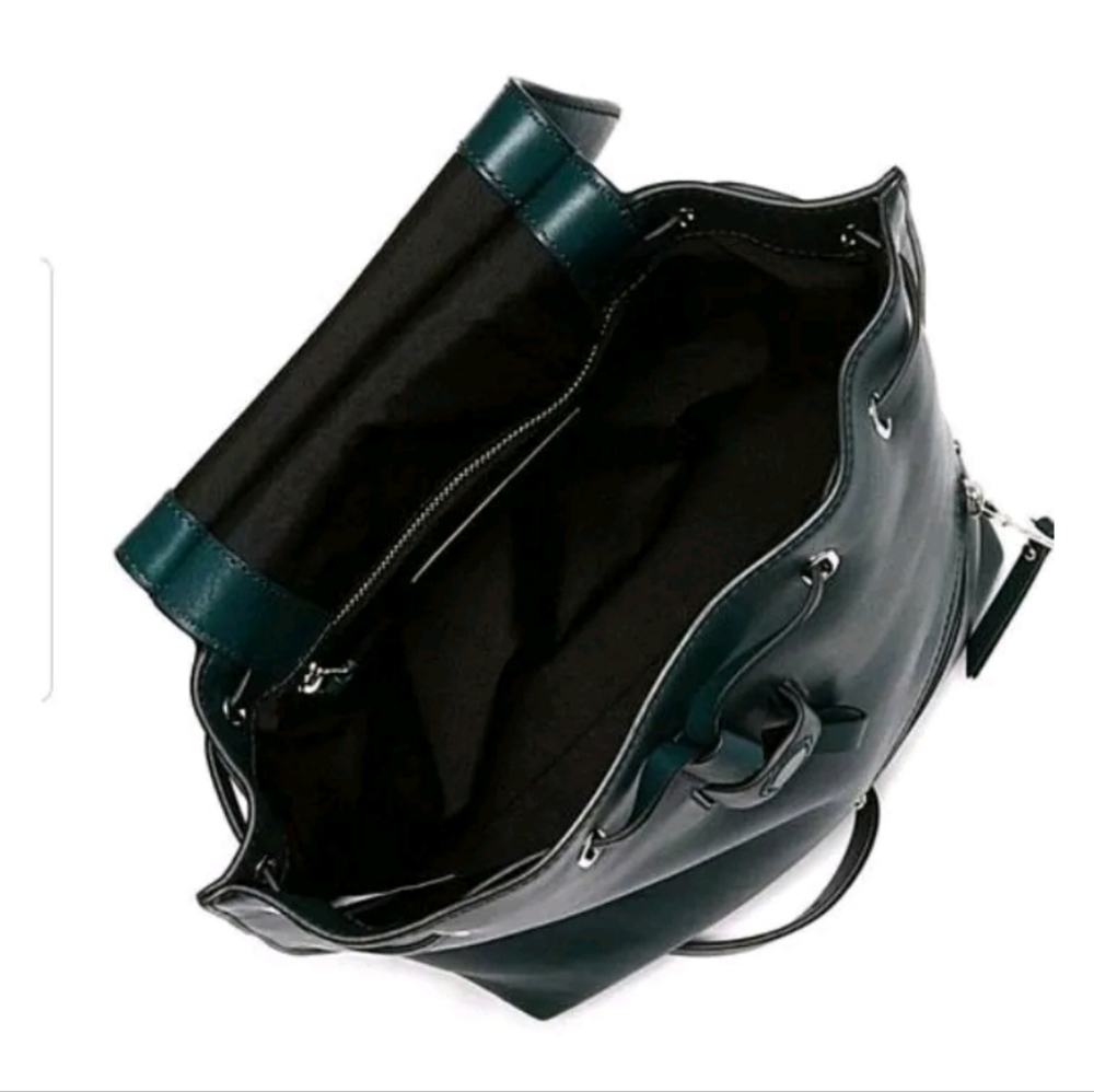 Marc Jacobs Medium Leather Zip Backpack Cypress T… - image 3